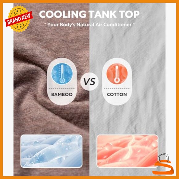 3 Pack Bamboo Rayon Camisoles Adjustable Straps Layering Sleepwear - Picture 3 of 7